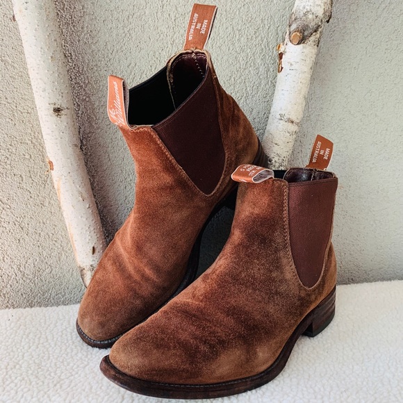 R. M. Williams Shoes - VINTAGE R. M. Williams RARE Brown Suede Boots